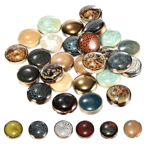 100g Ceramic Mosaic Tiles for Crafts Bulk