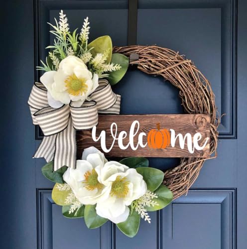 Fall Stencils for Crafts Reusable Fall Stencils for Door Mats (10 Count)