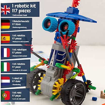 Deltabot Robot Toy Kit for Kids Age 8