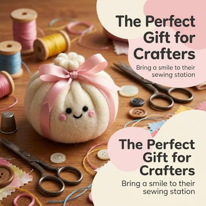 Sewing Needles & Pin Cushion Dim Sum