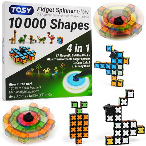 Magnet Fidget Spinner Glow