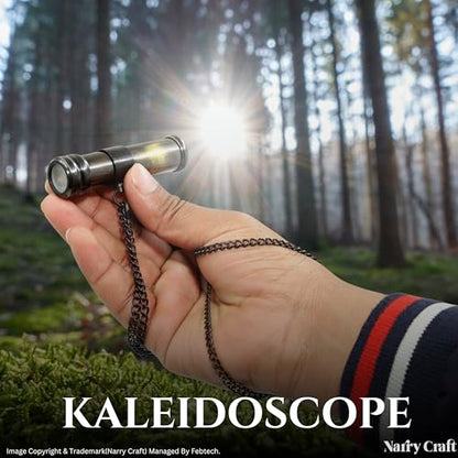 Brass Kaleidoscope with Wooden Box