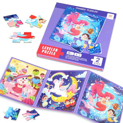 Magnetic Puzzles for Toddlers 1 (48 Count)