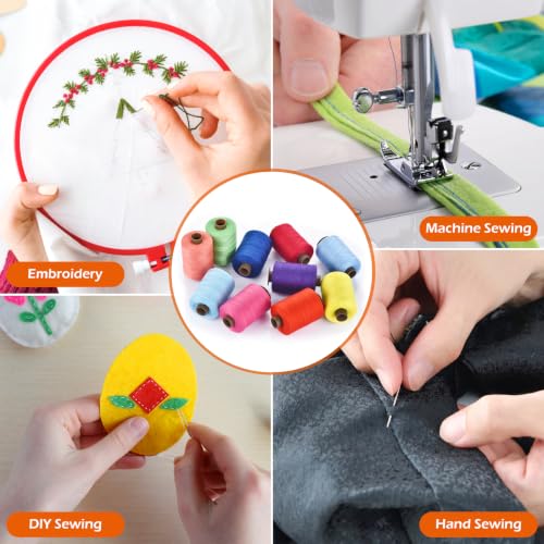 24 Pcs Sewing Thread Kit (24 Count)