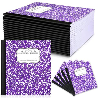 20 Pack Composition Notebooks Bulk