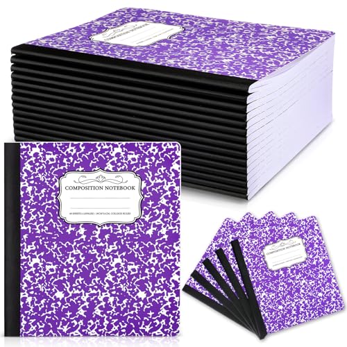 20 Pack Composition Notebooks Bulk