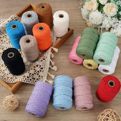 Macrame Cord 3mm x 164 Yards (492 Foot)