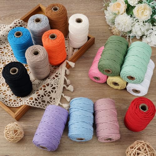 Macrame Cord 3mm x 164 Yards (492 Foot)