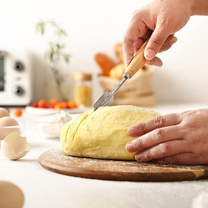 SAINT GERMAIN Premium Hand Crafted Bread Lame for Dough Scoring Knife