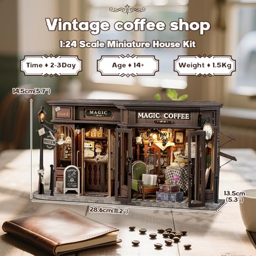 DIY Magic Miniature Dollhouse Kit Halloween
