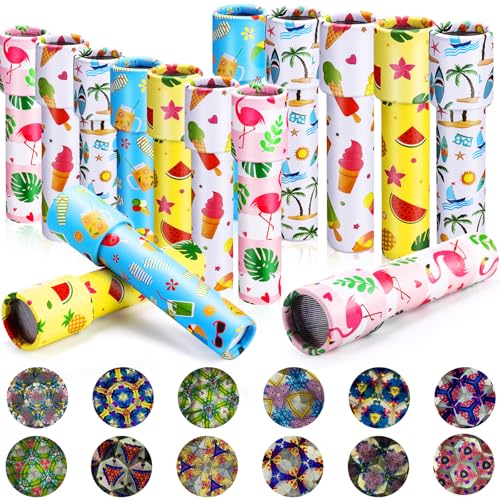 15 Pcs Classic Kaleidoscopes Kids Birthday Party Favor Old Fashioned Vintage Educational Toys Stocking Stuffers Goodie Bag Fillers for Classroom School Return Gifts Carnival Prizes (15 Count)