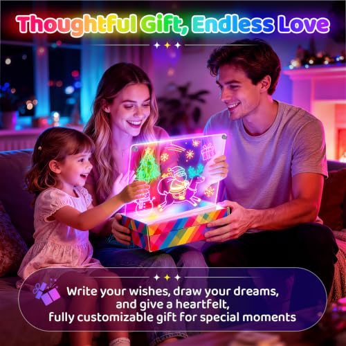 16" Rechargeable LED Drawing Board with 9