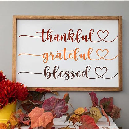 Fall Stencils for Painting 12" Fall Stencils for Door Mats (10 Count)