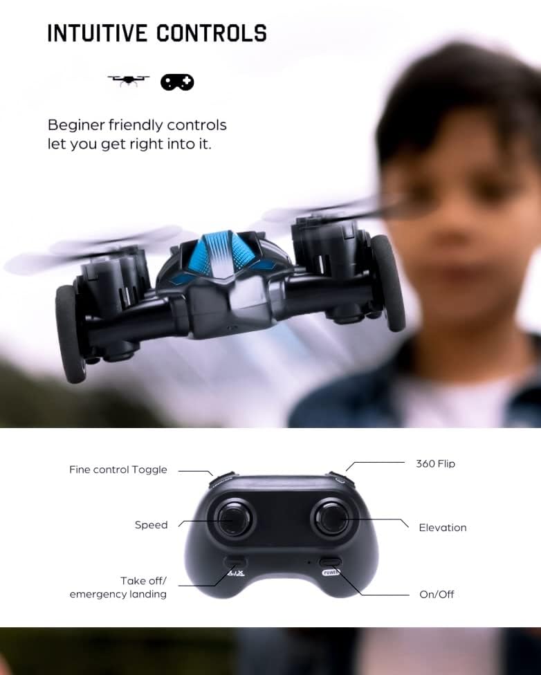 Racing RC Drone with Obstacle Course Kit