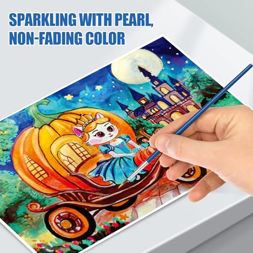 Mini Glitter Watercolor Paint Set (20 Count)