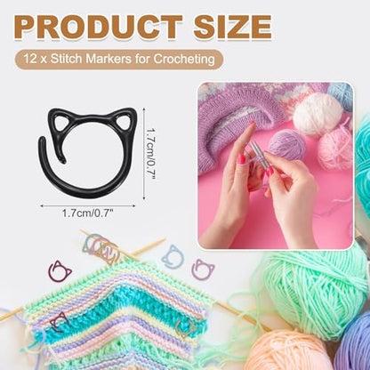 Cat Crochet Stitch Markers