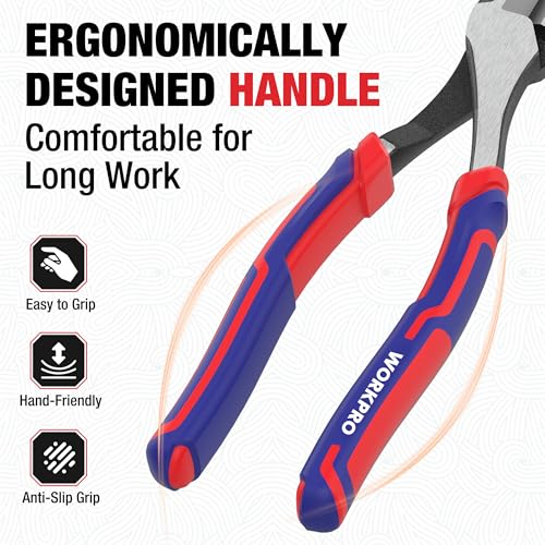 8 Inch High Leverage Diagonal Pliers