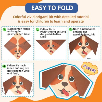 Origami Paper Kit for Kids (152 Count)