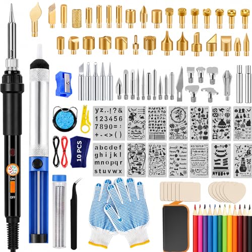 118PCS Wood Burning Kit (118 Count)