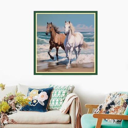 Stamped Cross Stitch Kits Full Range of Embroidery Needlework Starter Kits for Beginners Adults 11CT Embroidery Patterns Art Crafts DIY Needlepoint Kits