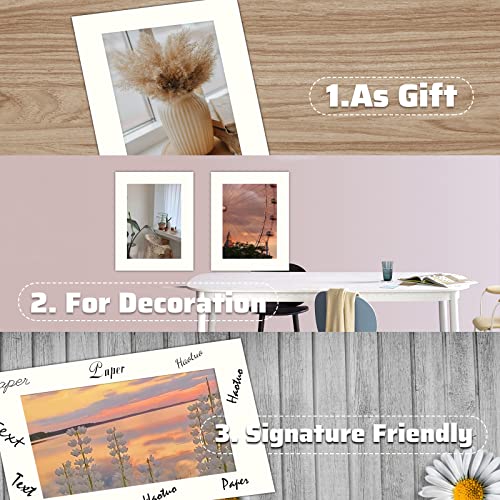 10 Pack 5x7 Ivory Picture Mats