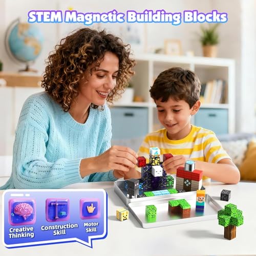 Magnetic Blocks with Iron Box