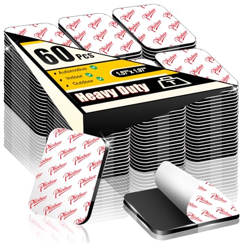 60 Pcs Strong Double Sided Adhesive Pads (60 Count)
