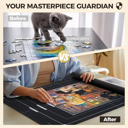 3000 Pieces 55" x 35.5"Puzzle Mat Roll Up (3000 Count)
