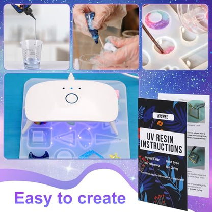 UV Resin Jewelry Making Kit (3.5274 Ounce)