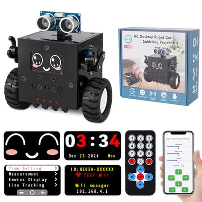 DIY Robot Kit Soldering Project