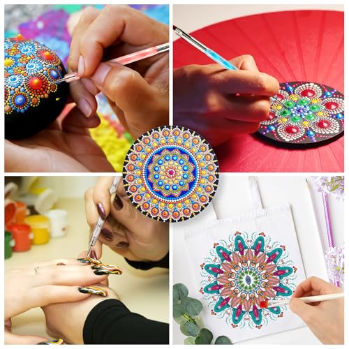 Mandala Dotting Tools Painting Kit (58 Count)