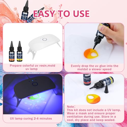 UV Resin 12 Colors