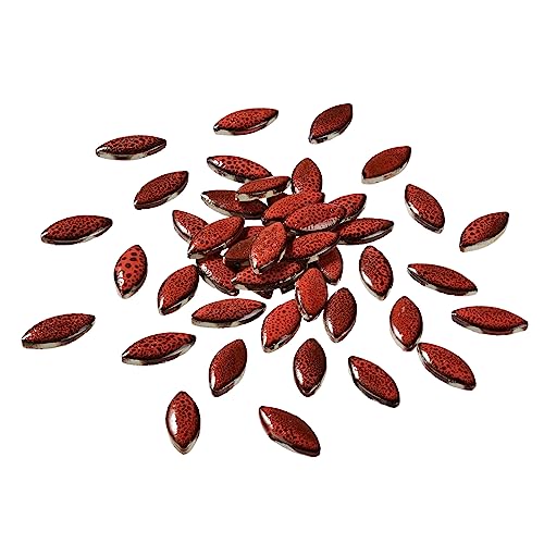 Red Petal Ceramic Tiles Mosaic Tiles