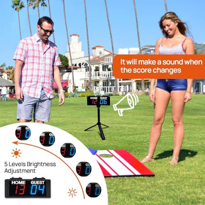 Battery Powered Scoreboard Clock Timer with Buttons