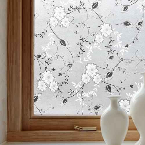 Window Privacy Film Decorative for Front Door