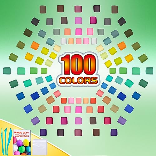 Air Dry Clay 100 Colors