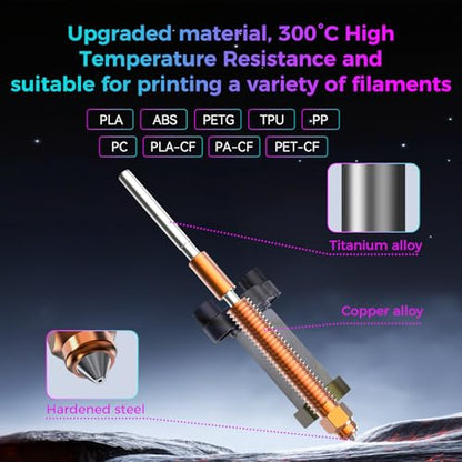 Official K2 Pro Ceramic Heating Block Hotend Kit