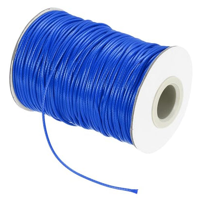 Waxed Cord 1.5mm Waxed Thread 87 Yard Wax String Leather Cord for Bracelet Making