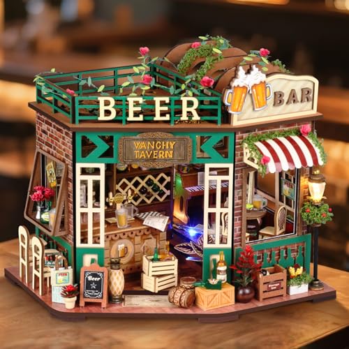 DIY Miniature House Kit with Furniture Plus Dust Proof