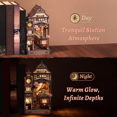 Sakura Train Book Nook Kit