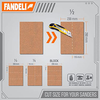 Multi Purpose Sandpaper (50 Count)
