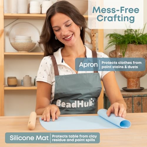 Air Dry Clay Pottery Kit for Adults Beginner