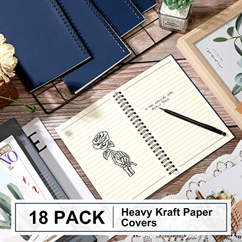 18 Pcs Spiral Notebooks (18 Count)