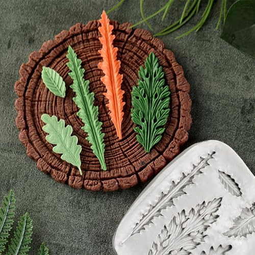 2PCS Leaf Silicone Molds (2 Count)
