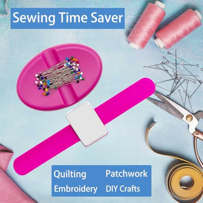 2 Pieces Magnetic Pin Cushion