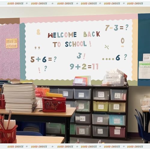 221 Pcs Boho Bulletin Board Letters for Classroom Wall (221 Count)