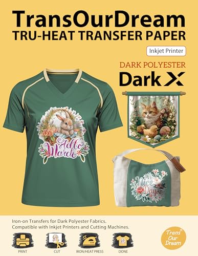 Heat Transfer Paper Supplies for Dark Polyester Fabrics