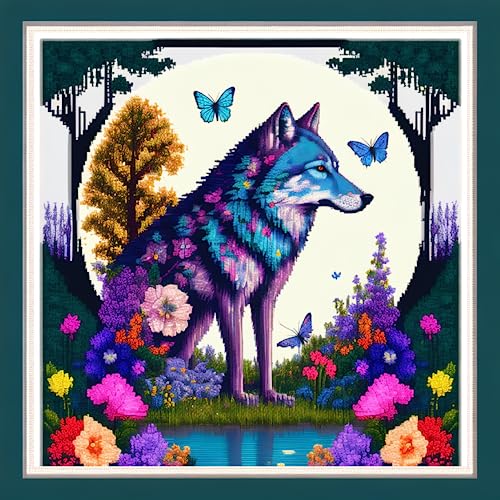 Cross Stitch Kits for Beginners Stamped Cross