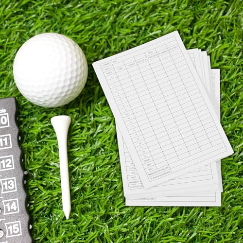 Golf Score Sheet 20 Sheets Golf Scorecard Record Score Keeper (20 Count)
