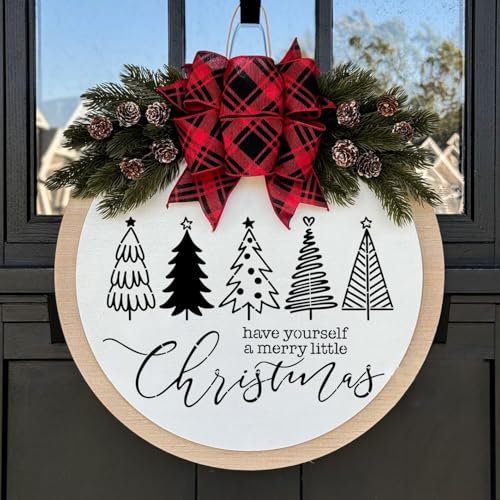 Christmas Stencils for Door Mats 12" Christmas Stencils for Painting on Wood (18 Count)